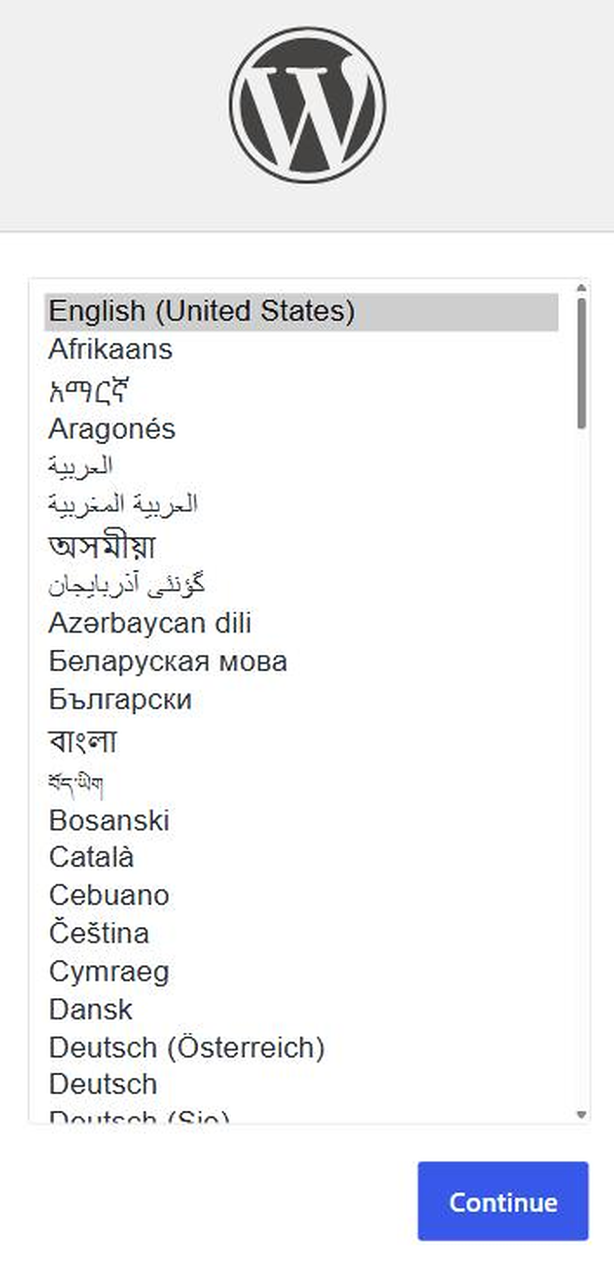 Průvodce instalací WordPressu